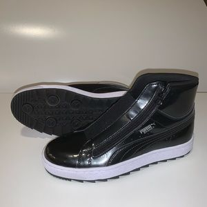 NWOT Puma Patent High Top Sneaker